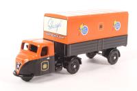 DG148020FP Scammell Scarab Box Trailer - Sharps Toffee